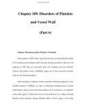 Chapter 109. Disorders of Platelets and Vessel Wall (Part 6)