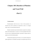 Chapter 109. Disorders of Platelets and Vessel Wall (Part 2)