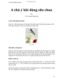 6 Chú ý khi dùng sữa chua