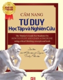 Ebook Cẩm nang tư duy học tập và nghiên cứu: Phần 1