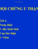 Hội chứng u thận