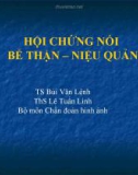 HỘI CHỨNG NỐI BỂ THẬN – NIỆU QUẢN