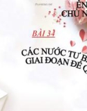 Bài giảng bài 34: Các nước tư bản chuyển sang giai đoạn đế quốc chủ nghĩa