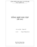 Tổng hợp bài tập Hóa học (20 câu)