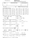 Đề kiểm tra 45 phút lần 3 môn Toán lớp 12 năm 2016-2017 - THPT Hàm Thuận Bắc - Mã đề 174