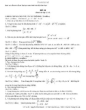 Đề thi môn Toán - Bám sát cấu trúc đề thi Đại học năm 2009 của Bộ Giáo Dục (ĐỀ 01)
