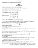 Đề thi môn Toán - Bám sát cấu trúc đề thi Đại học năm 2009 của Bộ Giáo Dục (ĐỀ 02)