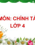 Bài giảng môn Tiếng Việt lớp 4 năm học 2020-2021 - Tuần 13: Chính tả Người tìm đường lên các vì sao (Trường Tiểu học Thạch Bàn B)