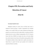 Chapter 078. Prevention and Early Detection of Cancer (Part 8)