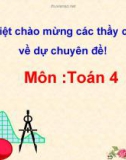 Bài giảng Toán 4 chương 2 bài 2: Nhân với số có hai chữ số