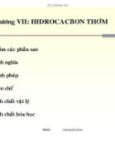 GIÁO TRÌNH HÓA HỮU CƠ - HIDROCACBON THƠM