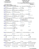 Đề thi tuyển sinh vào lớp 10 THPT môn Toán năm học 2019-2020 – Sở Giáo dục và Đào tạo Bắc Giang (Mã đề 101)
