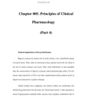 Chapter 005. Principles of Clinical Pharmacology (Part 4)