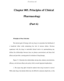 Chapter 005. Principles of Clinical Pharmacology (Part 6)