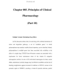 Chapter 005. Principles of Clinical Pharmacology (Part 10)