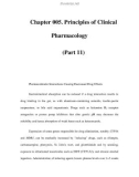 Chapter 005. Principles of Clinical Pharmacology (Part 11)