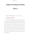 Chapter 074. Biology of Obesity (Part 1)