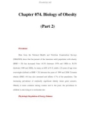 Chapter 074. Biology of Obesity (Part 2)