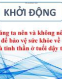 Bài giảng môn Khoa học lớp 5 năm học 2021-2022 - Bài 9: Thực hành nói “Không!” với các chất gây nghiện (Trường Tiểu học Thạch Bàn B)