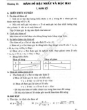 Giải bài tập Đại số 10 cơ bản: Chương 2 - Hàm số bậc nhất và bậc hai