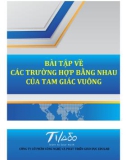 Bài tập về các trường hợp bằng nhau của tam giác vuông