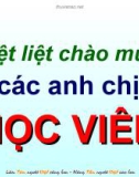 Bài giảng Kỹ năng học qua trải nghiệm (Tâm Việt)