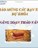 Bài giảng Kỹ năng soạn thảo văn bản