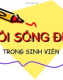 LỐI SỐNG ĐẸP trong sinh viên