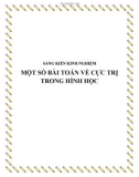 SKKN: Một số bài toán về cực trị trong Hình học