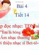 Bài giảng bài 4: Tập đọc nhạc: TĐN số 5 - Âm nhạc 7 - GV: T.K.Ngân