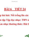 Bài giảng bài 6: Âm nhạc thường thức: Hát bè - Âm nhạc 8 - GV: T.K.Ngân