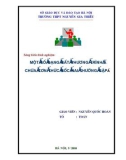 Một số dạng bất phương trình chứa căn thức bậc hai thường gặp