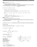 Các bài tập dể và khó cơ bản về khảo sát hàm số trong ôn thi đại học năm 2012- 2013