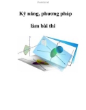 Kỹ năng, phương pháp làm bài thi