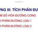 Bài giảng Giải tích 2: Chương 3.1 - Nguyễn Thị Xuân Anh