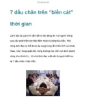 7 dấu chân trên “biển cát