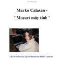 Marko Calasan Mozart máy tính