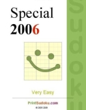 trò chơi ô số Sudoku special 2006 phần 2