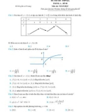 Đề thi thử THPTQG môn Toán (Mã đề 08)