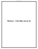 Memory - Giai điệu của ký ức