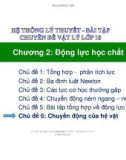 Bài giảng Chuyên đề Vật lý 10 - Chương 2: Chủ đề 6 (Slide)