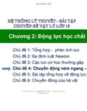 Bài giảng Chuyên đề Vật lý 10 - Chương 2: Chủ đề 4 (Slide)