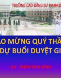 Bài giảng Chương 3: Hệ phương trình tuyến tính tổng quát