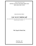 Bài giảng Xác suất thống kê: Phần 1 - Trường CĐ Cộng đồng Đồng Tháp