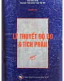 Giáo trình Lý thuyết độ đo và tích phân: Phần 1 - Lương Hà