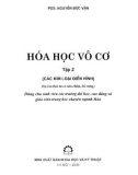 Giáo trình Hóa học vô cơ (Tập 2: Các kim loại điển hình) (tái bản lần 4): Phần 1