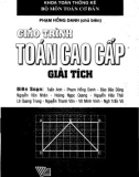 Giáo trình Toán cao cấp - Giải tích: Phần 1