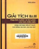 Hướng dẫn giải bài tập Giải tích III