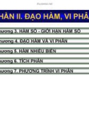 Bài giảng Toán kinh tế 1: Chương 3 - ThS. Nguyễn Ngọc Lam