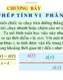 Bài giảng Toán giải tích 1: Chương 7 - Dương Minh Đức